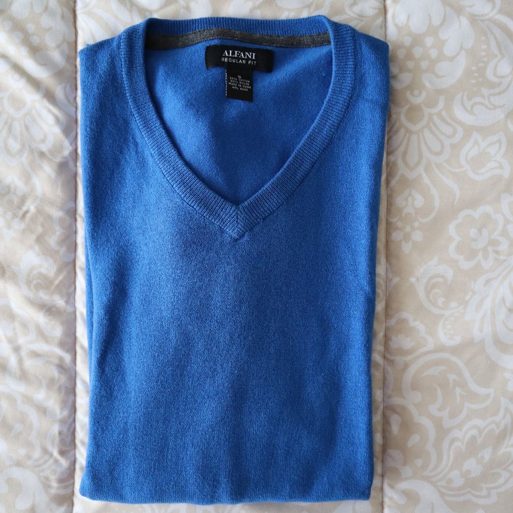 Alfani Blue Sweater